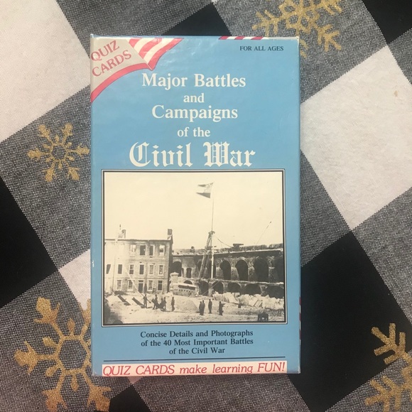 Other - Vintage Civil War quiz cards